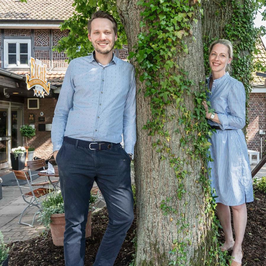 Flair Hotel Zur Eiche Buchholz in der Nordheide Buitenkant foto